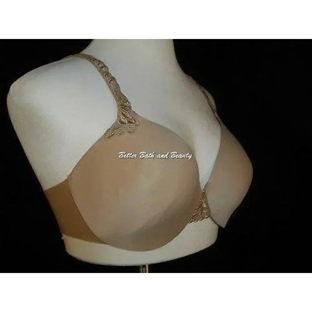 34D Lilyette 963 Every Bit Invisible Smooth Underwire Bra Nude - Picture 9 of 10